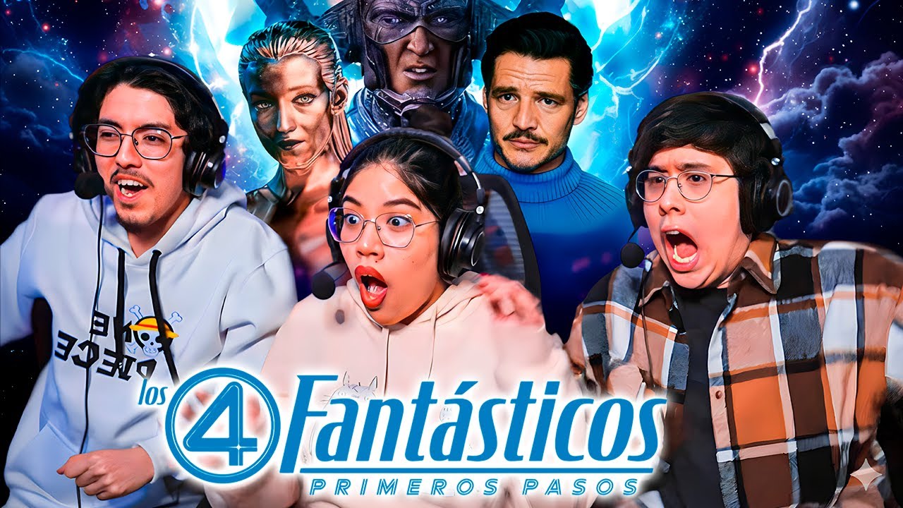 LOS 4 FANTÁSTICOS (2025) PELICULA REACCION!! VIENDO POR PRIMERA VEZ!!