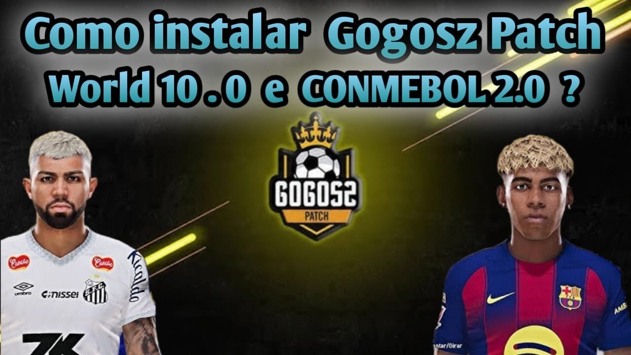 Gogosz Patch World 10 .0 e Conmebol 2.0 - Como fazer a instalação da maneira correta !!!