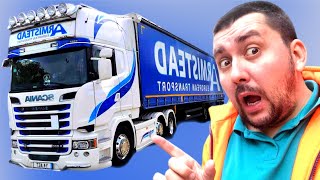 INCARC MARFA pentru OLANDA cu SCANIA R580 V8   adrian cox