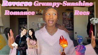 10 reverse grumpy sunshine romance recs!