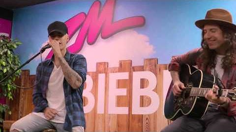 Thumbnail of Justin Bieber Performs "What Do You Mean" Live & Acoustic at #ZMBieberQ