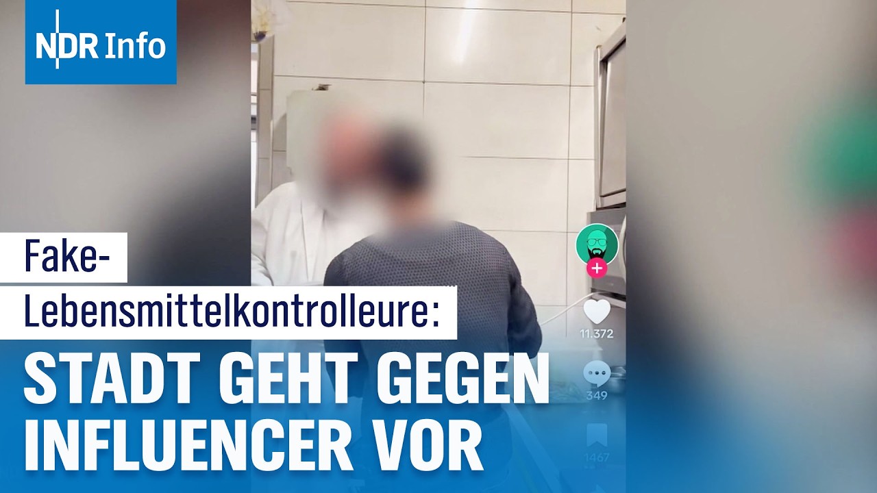 Fake-Lebensmittelkontrolleur in Hamburg demütigt Restaurant-Besitzer - für Social-Media I NDR Info