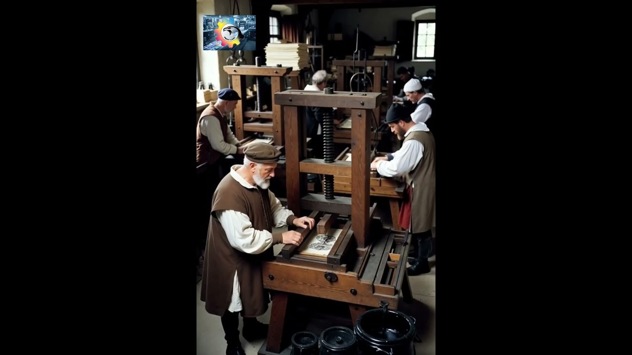 History of printing industry print care parts enterprises