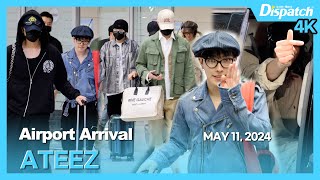 ATEEZ, Incheon International Airport ARRIVAL