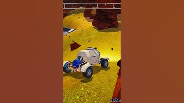 Driving Around a Crashed Ship. #planetcrafter #planetcraftergameplay  #mikecasualgamer