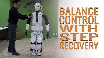 REEM-C - Balance control with step recovery