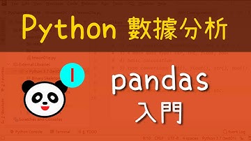 Python 初級 - 數據科學：2小時 pandas 入門教程 - 初版|數據分析|Data Science|教學|廣東話