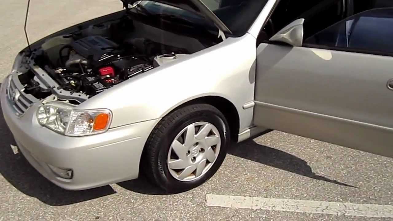 Sold 2002 Toyota Corolla S Mint Meticulous Motors Florida For Sale