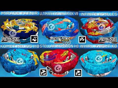 🔥PROTOTYPE🔥PROMINENCE VALTRYEK V7 QR CODE? NEW BEYBLADE QR CODES, BEYBLADE BURST QUAD DRIVE