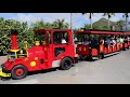 Old philipsburg by trolley train sint maarten