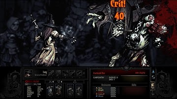 Darkest Dungeon Week 54 Bloodmoon torchless Fulminating Prophet (Lv3)