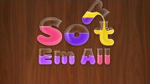 water sort puzzle ll sort Em All puzzle game ll let