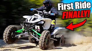 Riding the ASPCA Yamaha Raptor 660! Runs great! (sort of) by Michael Sabo 45,280 views 1 month ago 19 minutes