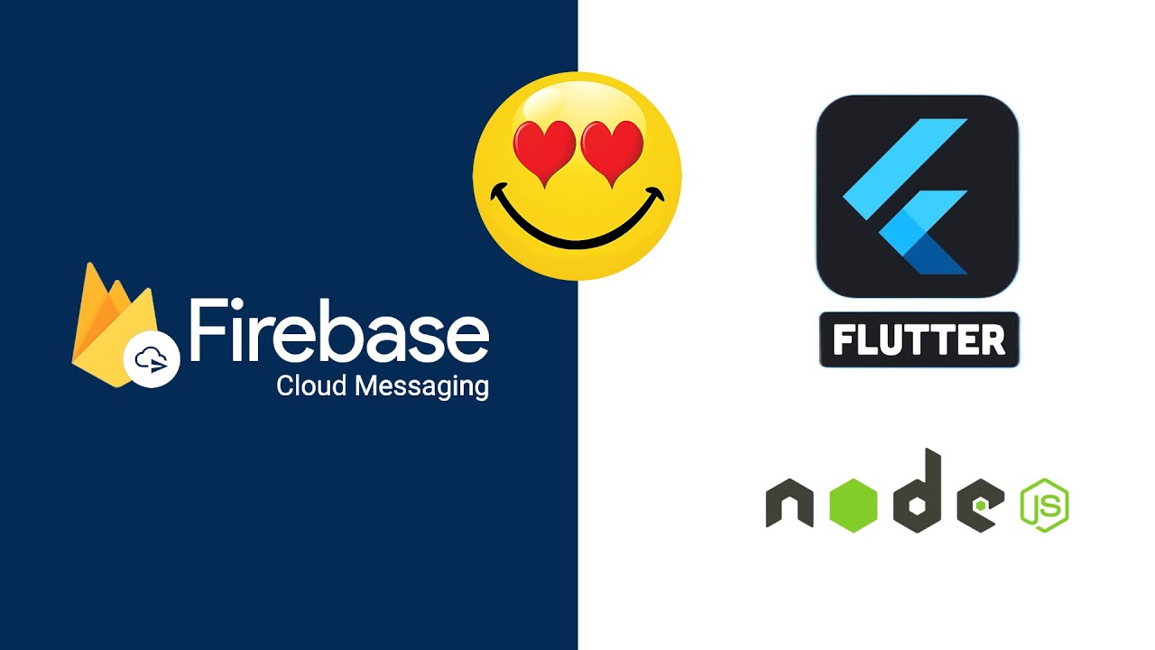 Flutter messaging. Push js.