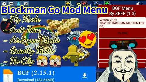 NEW FLY MOD MENU in Blockman Go 2.15.1 | 💯 Legit | Bedwars |