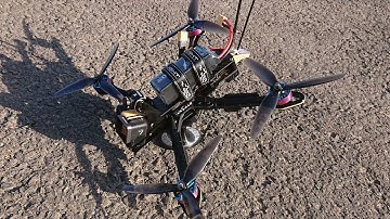 Frank 328mm 7" FR7 FPV first flight