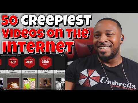 DaVinci REACTS | 50 CREEPIEST Videos on the Internet REACTION