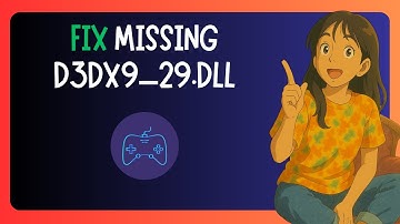 How To FIX "D3dx9_29.dll Missing" in Windows 11