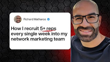 How To Recruit 5 Reps Every Week In Any Network Marketing Company