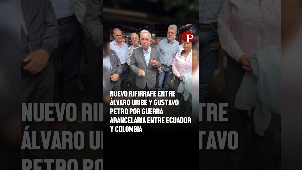 Nuevo rifirrafe entre ALVARO URIBE y GUSTAVO PETRO