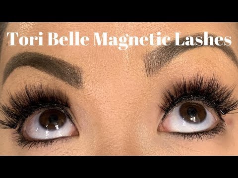 Tori Belle Magnetic Lashes & Liner Review!