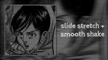 slide stretch + smooth shake transition | alight motion tutorial