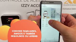 Controle de acesso por QR Code e cartao de acesso Izzy Access AGL
