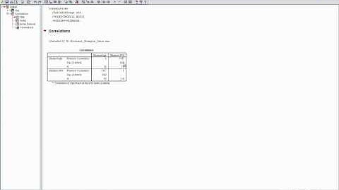 SPSS 17 Video Series: Correlations (4)