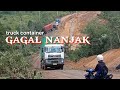 TRUCK CONTAINER GAGAL NANJAK