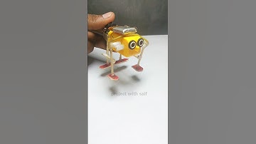 Walking Robot with dc motor #dcmotor #robot #automobile #motor #innovation #youtubeshorts #tech