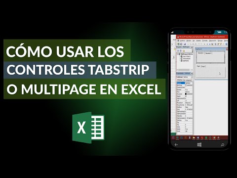 Cómo Usar los Controles de TabStrip o Multipage en Excel - Paso a Paso