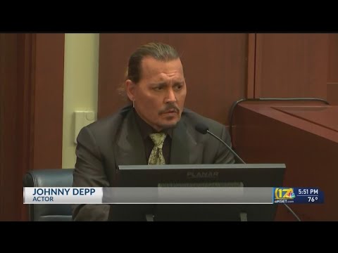Johnny Depp takes