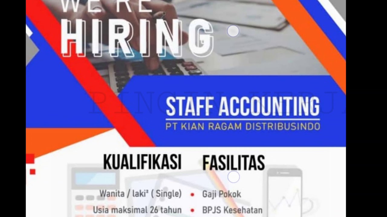 STAFF ACCOUNTING lowongan kerja terbaru april 2020 PT. KIAN RAGAM ...
