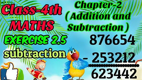 #maths#wordproblems  class-4th,Chapter-2(ADDITION AND SUBTRACTION),Exercise 2.5