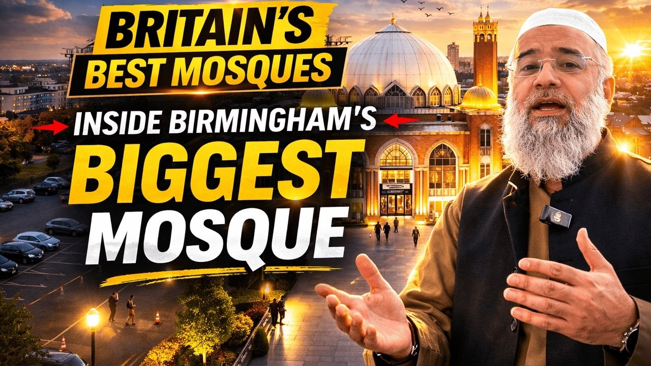 Inside Birmingham’s Biggest Mosque You've never seen this before!