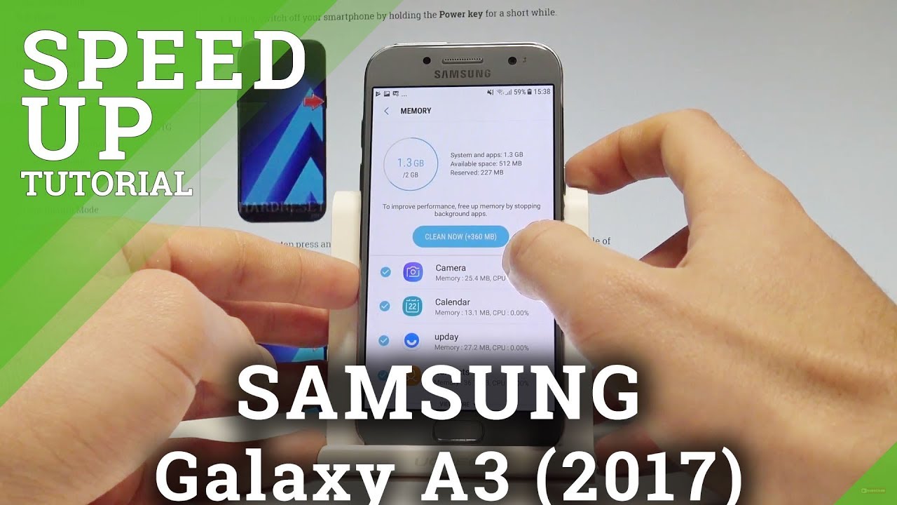 How to Speed Up SAMSUNG Galaxy A3 (2017) - Activation / Configuration