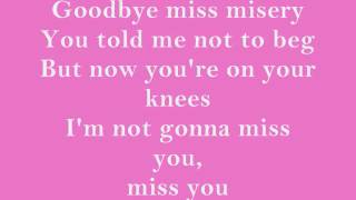 Zebrahead - I&#39;m Definitely Not Gonna Miss You Lyrics