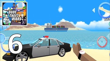 Dude Theft War Game | Gameplay Walkthrough - Biggest Ship 🚢 - Part 6 (Android,IOS) 