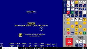 How to Update Centroid Acorn CNC12 software to the latest version.