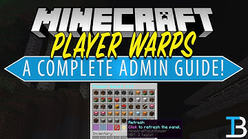 How To Setup Player Warps on Your Minecraft Server (Get the /pwarp Command!)