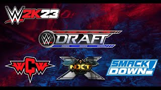 WWE 2K23 Universe Mode Draft!