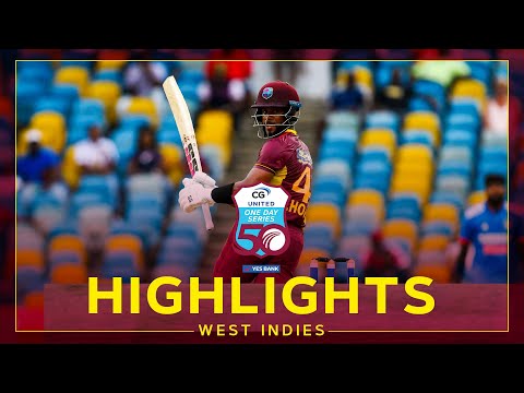 West Indies v India | 2nd CG United ODI | Highlights