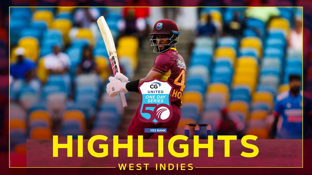 Highlights West Indies v India Hope Hits 63 For Victorious Windies 2nd CG United ODI