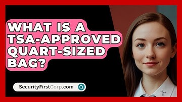 What Is A TSA-approved Quart-sized Bag? - SecurityFirstCorp.com