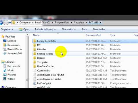 DOWN VÀ CÀI ĐẶT CONTENT TRONG REVIT