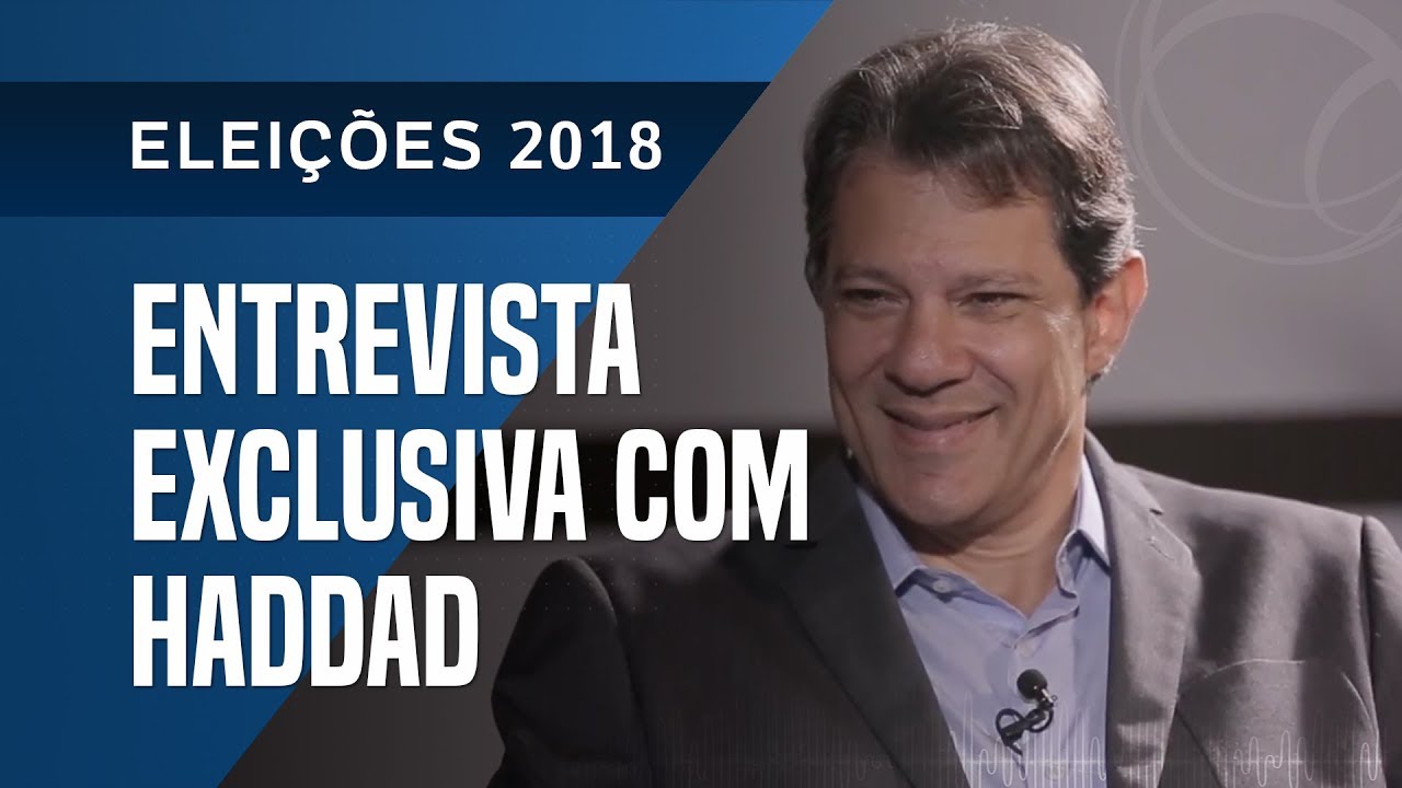 ENTREVISTA EXCLUSIVA COM FERNANDO HADDAD (PT) - YouTube