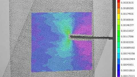 DIC Fracture on a Single Edge Crack Plate
