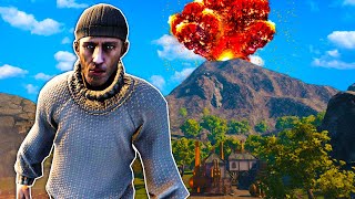 We Built a Mobile Base to Survive a Volcano! - Volcanoids Multiplayer Gameplay
