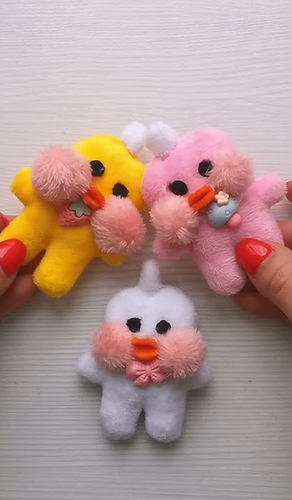 Мини УТОЧКА Лалафанфан своими руками| Duck Lalafanfan DIY - YouTube