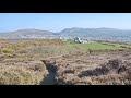 Isle of Man - Walk from Port Erin beach to Cregneash at 169 meters.